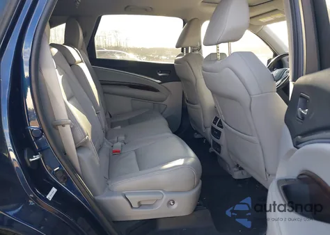 2017 Acura Mdx Technology Package z USA, uszkodzony, nr VIN 5FRYD4H51HB025466